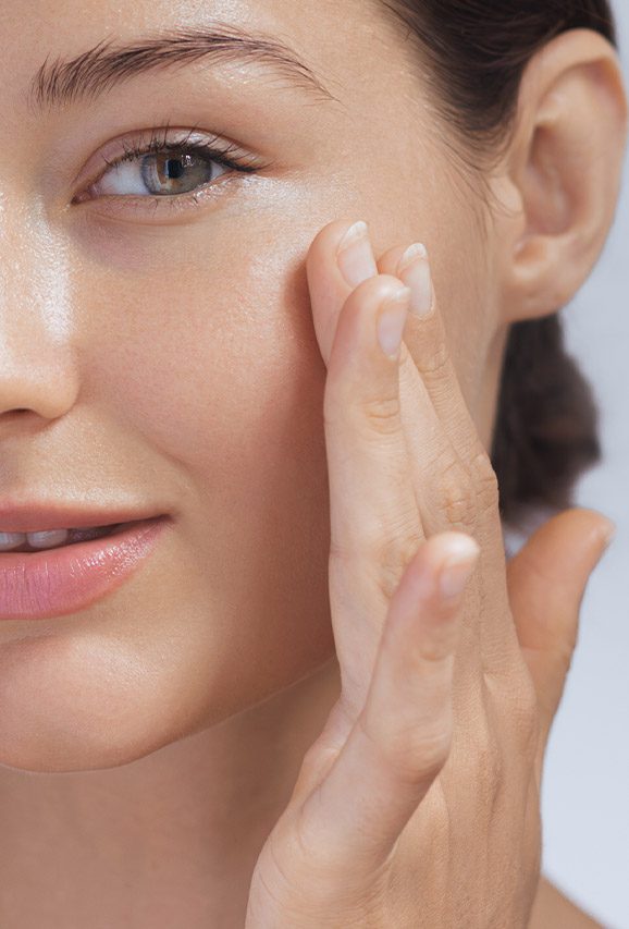 Photo of a woman with great skin after ALMA Harmony® XL Pro treatments