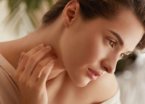 Photo of a woman with great skin after an IPL photofacial