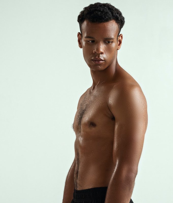 Photo of a man with decent muscle tone